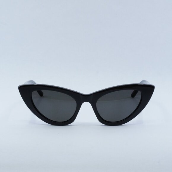 🕶️ New Saint Laurent SL213 LILY 001 Sunglasses - Black Frame, Grey Lenses - Picture 2 of 12